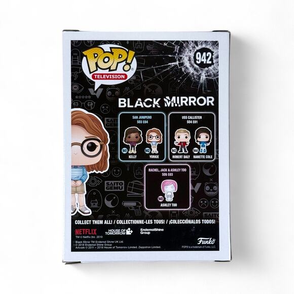 Funko Pop Unopened Yorkie S03 E04 941 Black Mirror Vinyl Figure Television - Picture 3 of 6